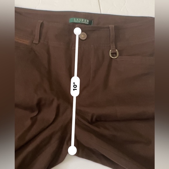 Lauren Ralph Lauren Women's Brown  Straight Leg Dress Pants Size 8 - Picture 5 of 8